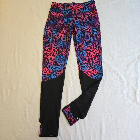 Danskin Now Pants - Danskin Now Multicolor Abstract Leggings EB2